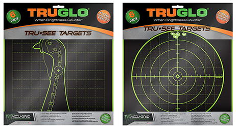 Point-of-impact visibility targets, such as these offered by TRUGLO, are ideal for patterning a turkey gun to NWTF recommendations. Not only are shot patterns easy to see, the targets are framed within a 10x10-inch grid, which is the area you’re concerned with when patterning turkey loads.